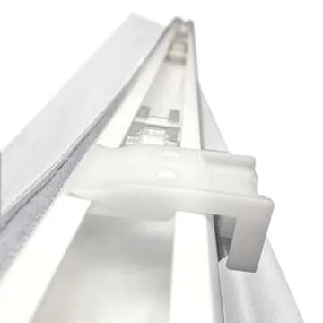 Arlo Blinds Thermal Room Darkening Fabric Roman Shades, Color: White, Size: 34.5" W X 72" H, Cordless Lift Window Blinds