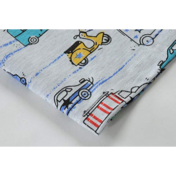 Boys Cute Car Athletic Short Sets for Summer Fun