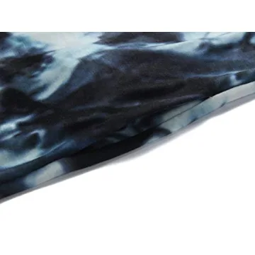 ANRABESS Women Casual Loose Sundress Sleeveless Split Maxi Long Beach Shirt Dress Travel Vacation 2025 Summer Outfits Tie Dye X-Large