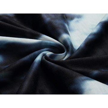 ANRABESS Women Casual Loose Sundress Sleeveless Split Maxi Long Beach Shirt Dress Travel Vacation 2025 Summer Outfits Tie Dye X-Large