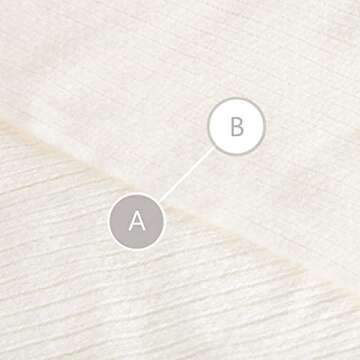 NTBAY Acrylic Knitted Throw Blanket, Lightweight and Soft Cozy Decorative Woven Blanket with Tassels for Travel, Couch, Bed, Sofa, 51x67 Inches, White Striped