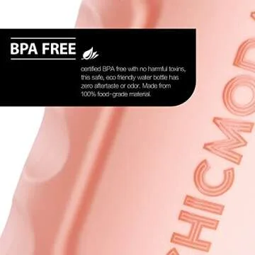 Buy CHICMODA Collapsible Water Bottle - Portable & Leak Proof