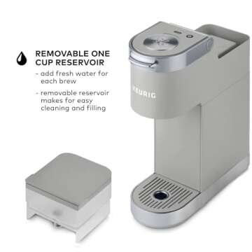 Compact Keurig K-Mini Plus Coffee Maker for Coffee Lovers