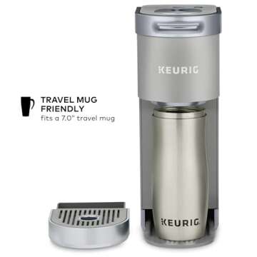 Compact Keurig K-Mini Plus Coffee Maker for Coffee Lovers
