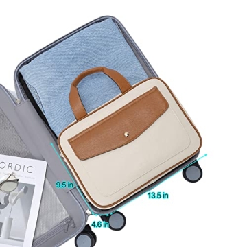 Stylish CLUCI Toiletry Bag - Large Waterproof Travel Organizer