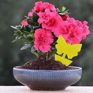 Faicuk Butterfly Sticky Traps for Plants - 20 Pack