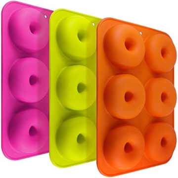 Healthy Baking Silicone Donut Molds Set for All Occasions
