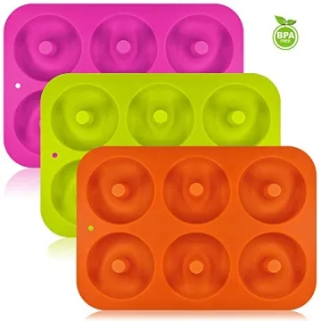 Healthy Baking Silicone Donut Molds Set for All Occasions