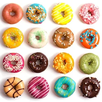 Healthy Baking Silicone Donut Molds Set for All Occasions