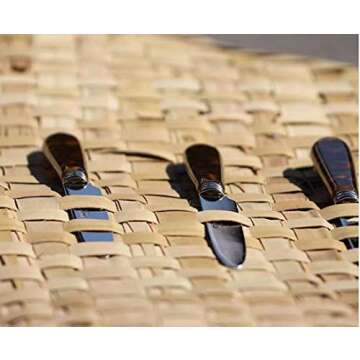 Sabre Natura Tortoise 20-Piece Flatware Set for Elegant Dining