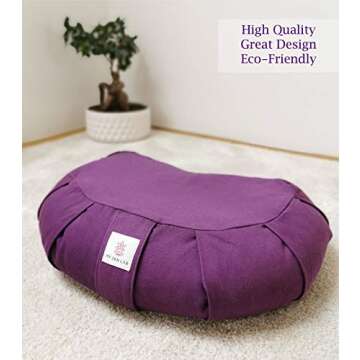 My Zen Lab Meditation Pillow for Deep Relaxation
