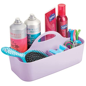 mDesign Portable Organizer Caddy for Home Storage Solutions