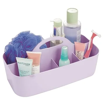 mDesign Portable Organizer Caddy for Home Storage Solutions