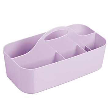mDesign Portable Organizer Caddy for Home Storage Solutions