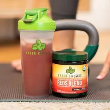 Organic Muscle Reds Powder for Natural Energy & Heart Support