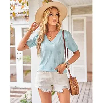 Trendy Arach&Cloz Women’s Summer Tops for Work & Casual