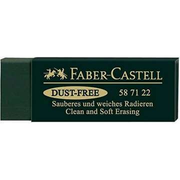 Faber-Castell Dust-Free Erasers - Perfect for Artists & Students