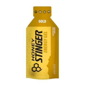 Honey Stinger Gold Energy Gel | Gluten Free & Caffeine Free | for Exercise, Running and Performance ...