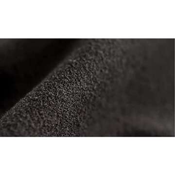 Beaumont Black Microfiber Cleaning Cloth for Musicians 40x30cm