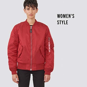 Stylish Alpha Industries Women's MA-1 Flight Jacket