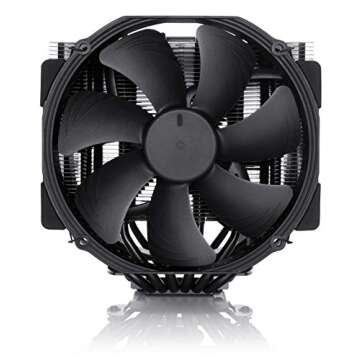 Noctua NH-D15 chromax.Black, Dual-Tower CPU Cooler (140mm, Black)
