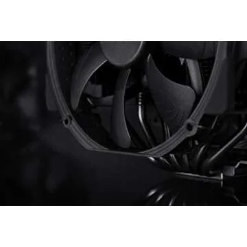 Noctua NH-D15 chromax.Black, Dual-Tower CPU Cooler (140mm, Black)