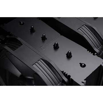 Noctua NH-D15 chromax.Black, Dual-Tower CPU Cooler (140mm, Black)