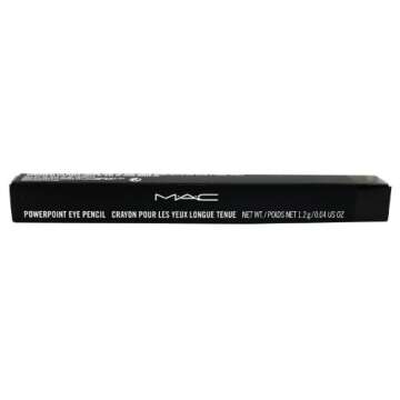 M.A.C. MAC Powerpoint Eye Pencil Engraved, Black,1 Count (Pack of 1)