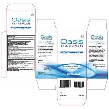 Oasis TEARS Plus Eye Drops for Dry Eye Relief