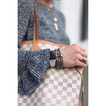 SWEES Compatible with Apple Watch Bands 42mm (Series 10) 41mm 38mm 40mm, Shiny Glitter Silicone Soft Slim Small Sport Replacement Strap Compatible for iWatch Series 10 9 8 7 6 5 4 3 2 1 SE Women