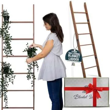 Elegant Blanket Ladder - Stylish & Easy to Assemble