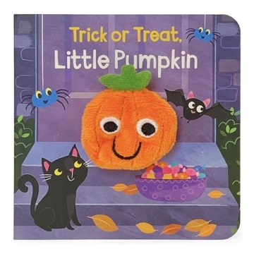 Trick Or Treat Little Pumpkin Finger Puppet Book for Kids