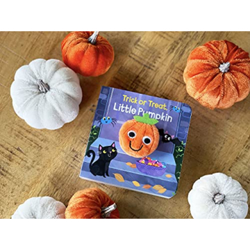 Trick Or Treat Little Pumpkin Finger Puppet Book for Kids