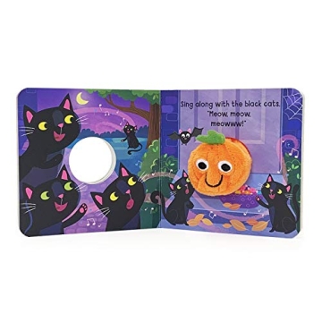 Trick Or Treat Little Pumpkin Finger Puppet Book for Kids