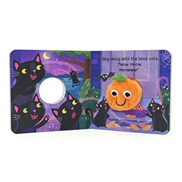Trick Or Treat Little Pumpkin Finger Puppet Book for Kids