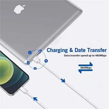 Fast iPhone Charger with Lightning Cable for Quick Charging
