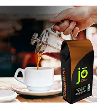 No Fun Jo Decaf Coffee 2 lb - Organic, Fair Trade, Rich Flavor