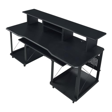 Durable Acme Music Desk with Wheels for Creative Workspaces