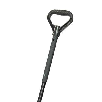 Suncast 11-Inch Automotive Snow Shovel, Compact and Lightweight Snow Removal Tool for Cars, Driveways, and Pathways, Adjustable Handle
