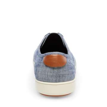 Shop Steve Madden Men's Fenta Fashion Sneaker, Blue Fabric