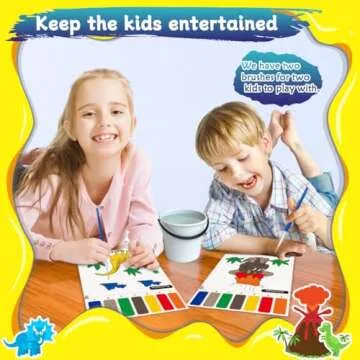 Mess-Free Paint by Water Books for Kids Ages 4-8