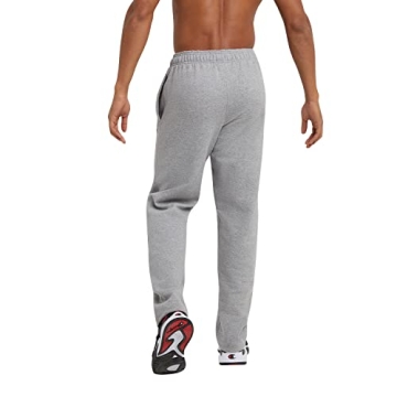 Men's Fleece Open-Bottom Sweatpants by Champion