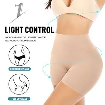Seamless Shaping Boyshorts for Women - Tummy Control