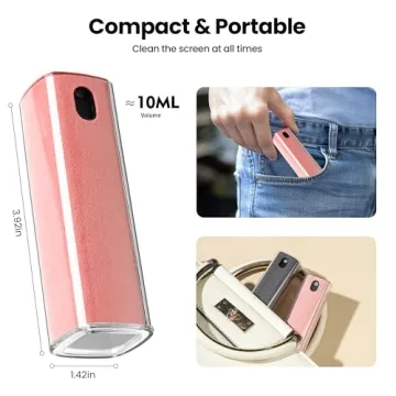 ZERNBER Screen Cleaner for Phones and Tablets, 3-in-1