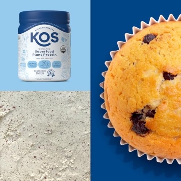 KOS Blueberry Muffin Plant Based Protein Powder