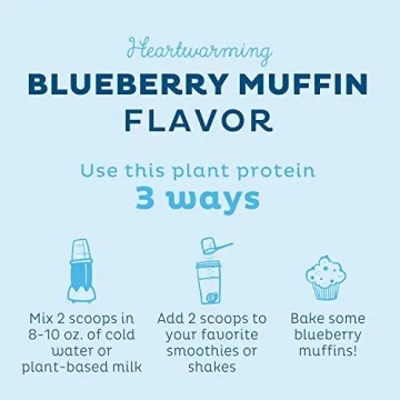 KOS Blueberry Muffin Plant Based Protein Powder