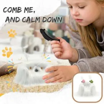 iland Decor for Shelves, Cute Desk Decor, Mini Beast Couch Set, Small Gift (Snowy White)