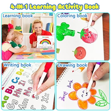 Huijing Montessori Busy Book for Toddlers with 29 Themes