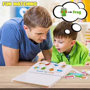 Huijing Montessori Busy Book for Toddlers with 29 Themes
