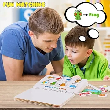Huijing Montessori Busy Book for Toddlers with 29 Themes
